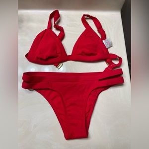 Red Xhilaration Bikini XS